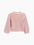 Baby & Toddler Collared Cardigan Sweater - Primitive Pink / 12-18M
