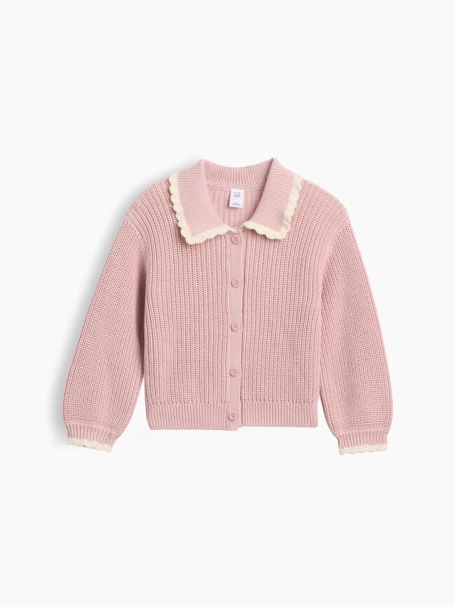 Baby &amp; Toddler Collared Cardigan Sweater
