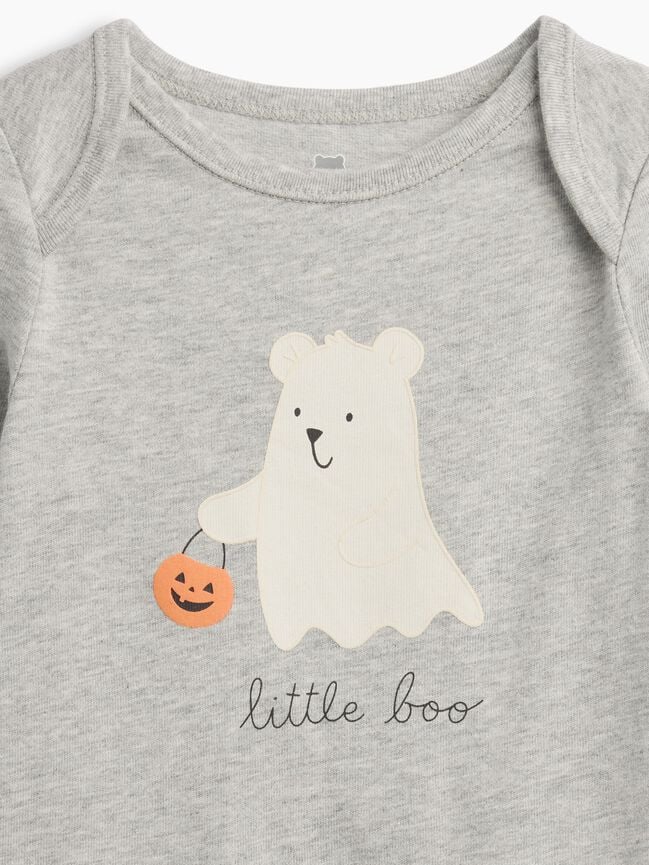 gap baby first favorites organic cotton halloween bear bodysuit