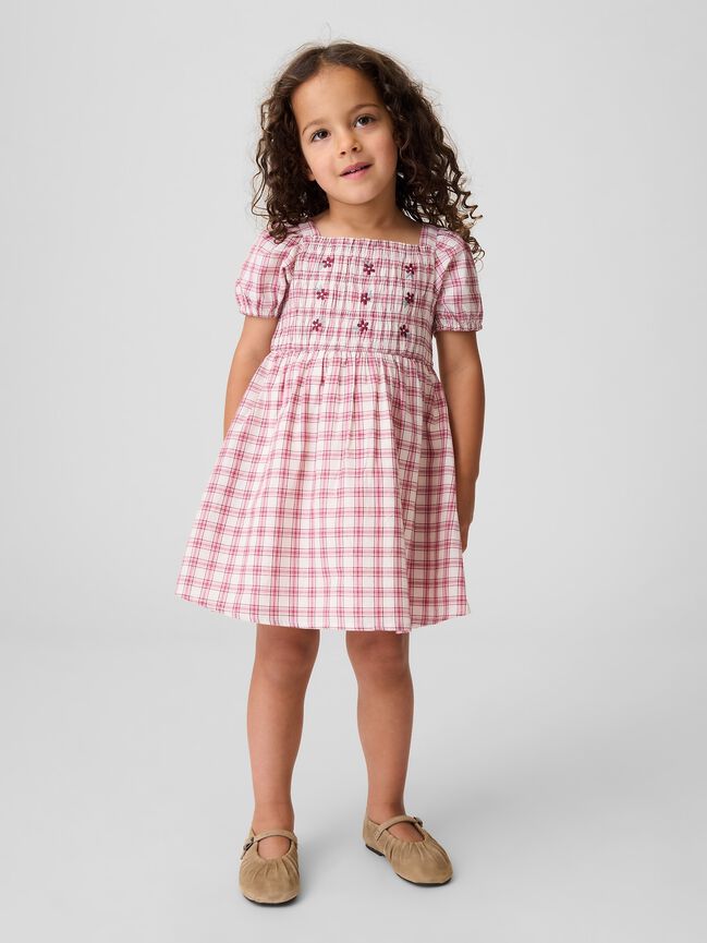 Baby &amp; Toddler Smocked Plaid Dress