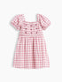 Baby & Toddler Smocked Plaid Dress - Pink Plaid / 12-18M