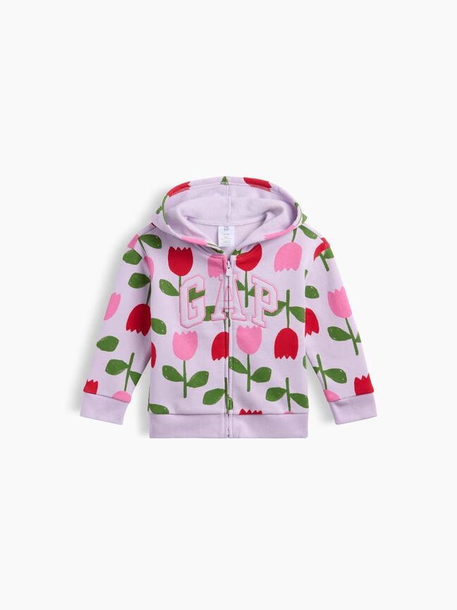 babyGap Relaxed Print Logo Hoodie