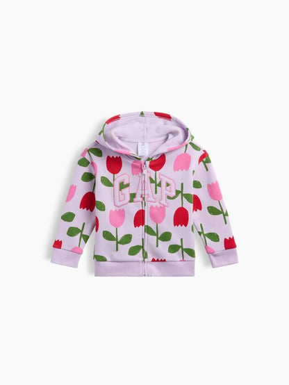 babyGap Relaxed Print Logo Hoodie
