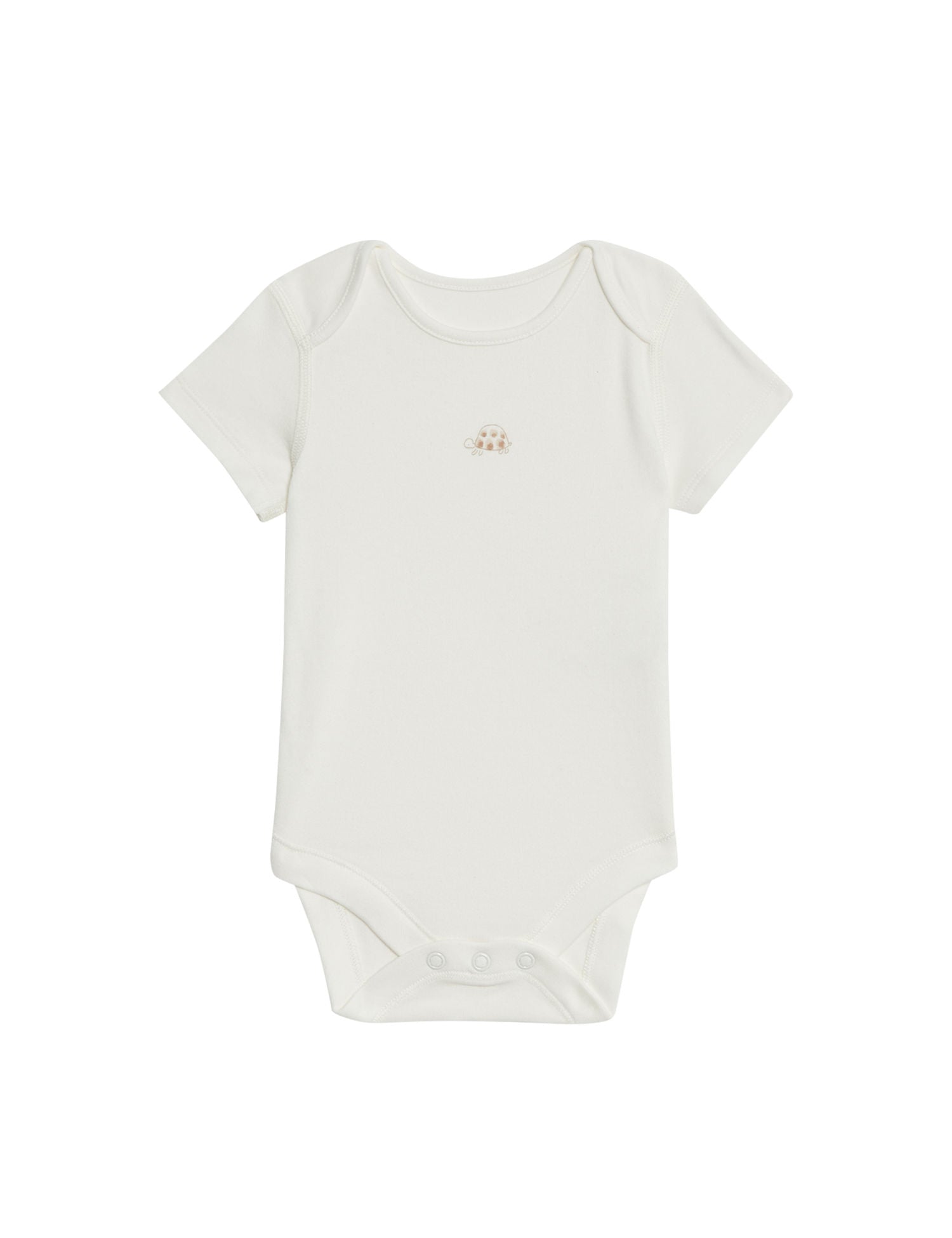 7 Pack Pure Cotton Patterned Bodysuits (5lbs-3 Yrs)