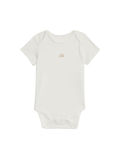 7 Pack Pure Cotton Patterned Bodysuits (5lbs-3 Yrs)