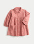 Pure Cotton Embroidered Double Cloth Dress (0 Mths-3 Yrs)