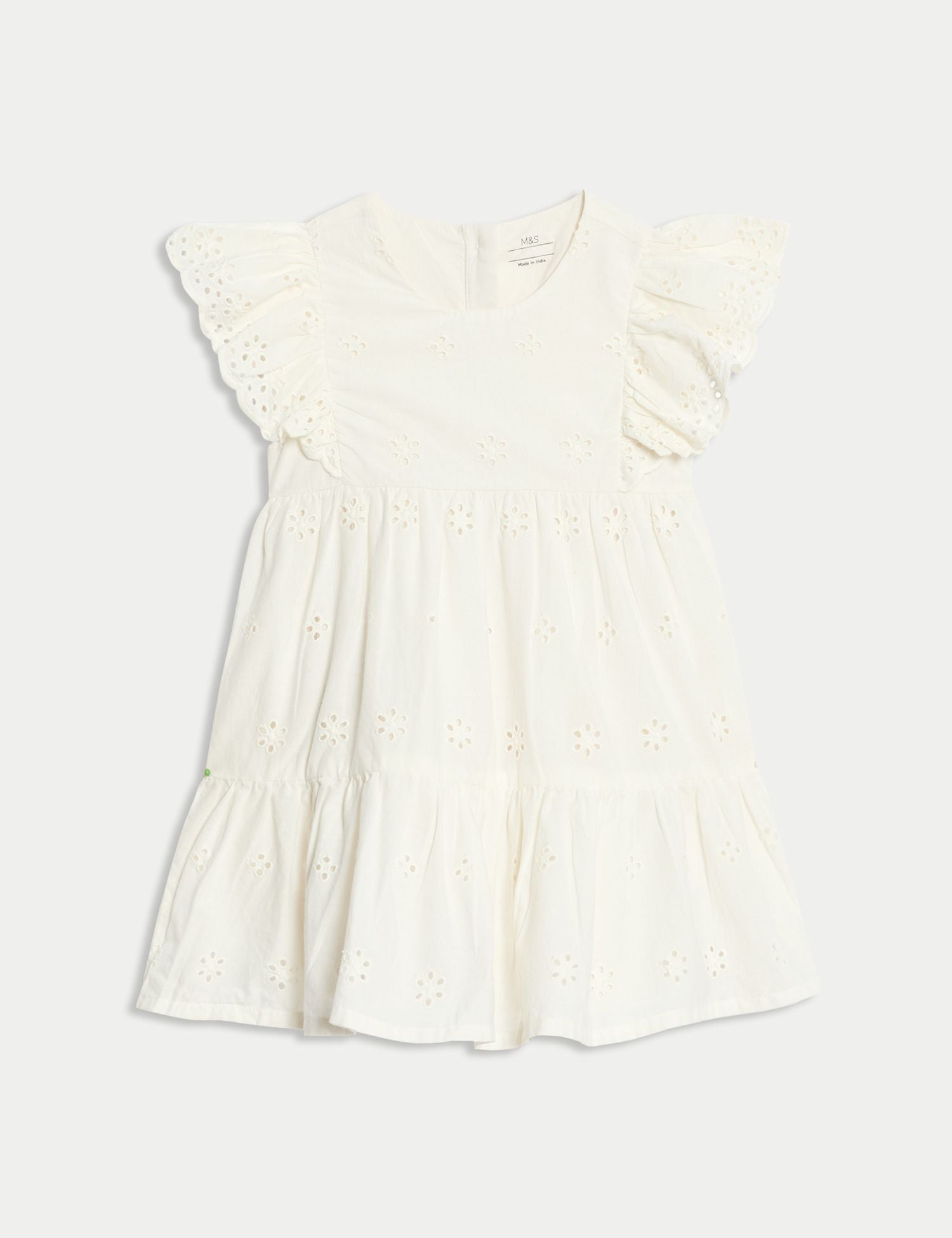 Embroidered Dress - ECRU MIX / 2-3 Years