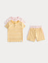 2 Pack Henley Ribbed Short Pyjamas (9 Mths-8 Yrs)