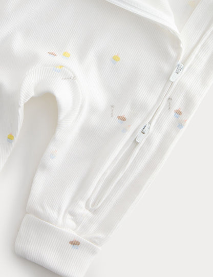 3 Pack Cotton Rich Sleepsuits (7lbs-3 Yrs)