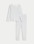Adaptive CottonRich Ditsy Floral Ribbed Pyjamas (1-16 Yrs)