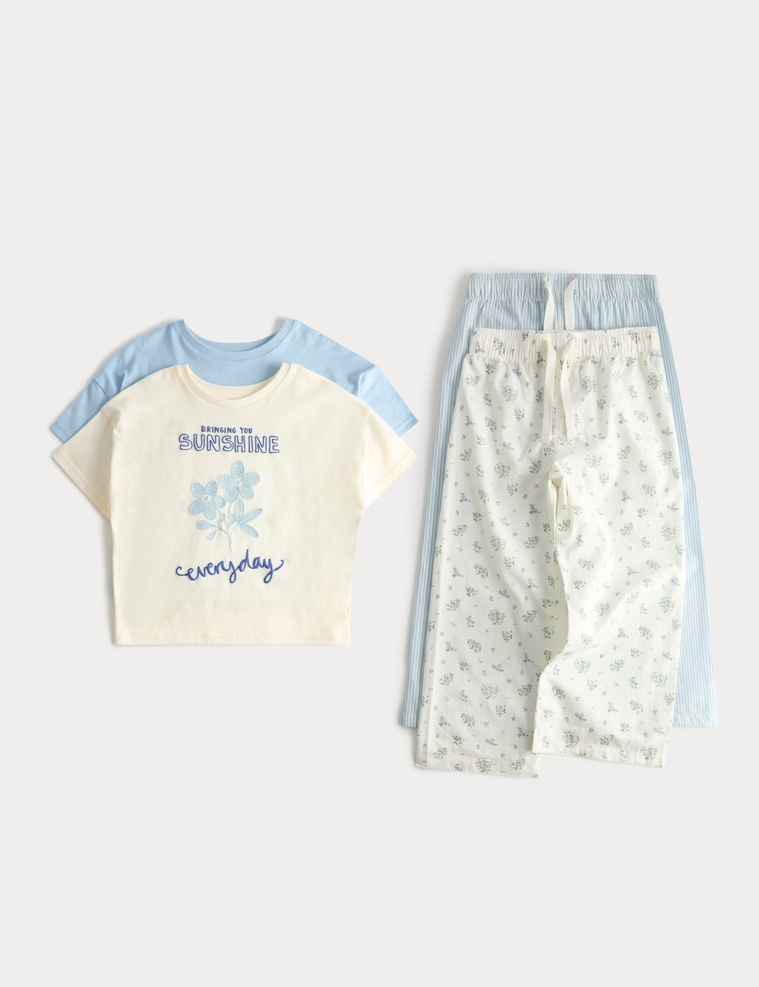 Kids’ 2 Pack Floral Graphic Pyjama Set (1-8 Years)