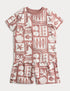 Kids Sealife Graphic Short Pyjamas (1-8 Yrs)