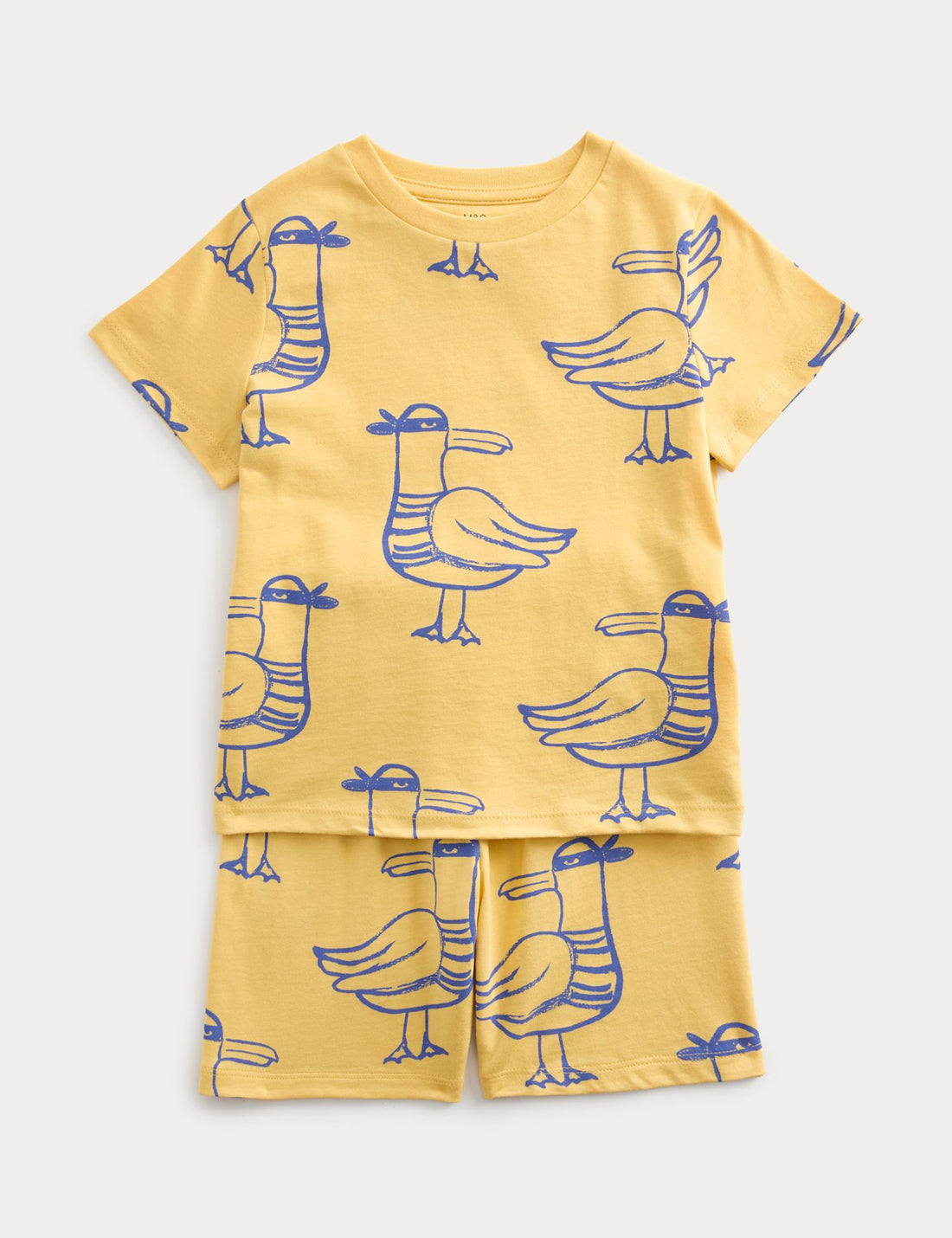 Pure Cotton Seagull Short Pyjamas (1-8 Yrs)