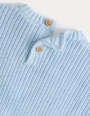 4 Piece Cotton Rich Knitted Outfit (0-6 Yrs)