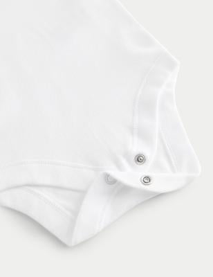 7 Pack Pure Cotton Sleeveless Bodysuits (5lbs-3 Yrs)