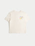Pure Cotton Lemon T-Shirt (2-8 Yrs) - ECRU / 2-3 Years