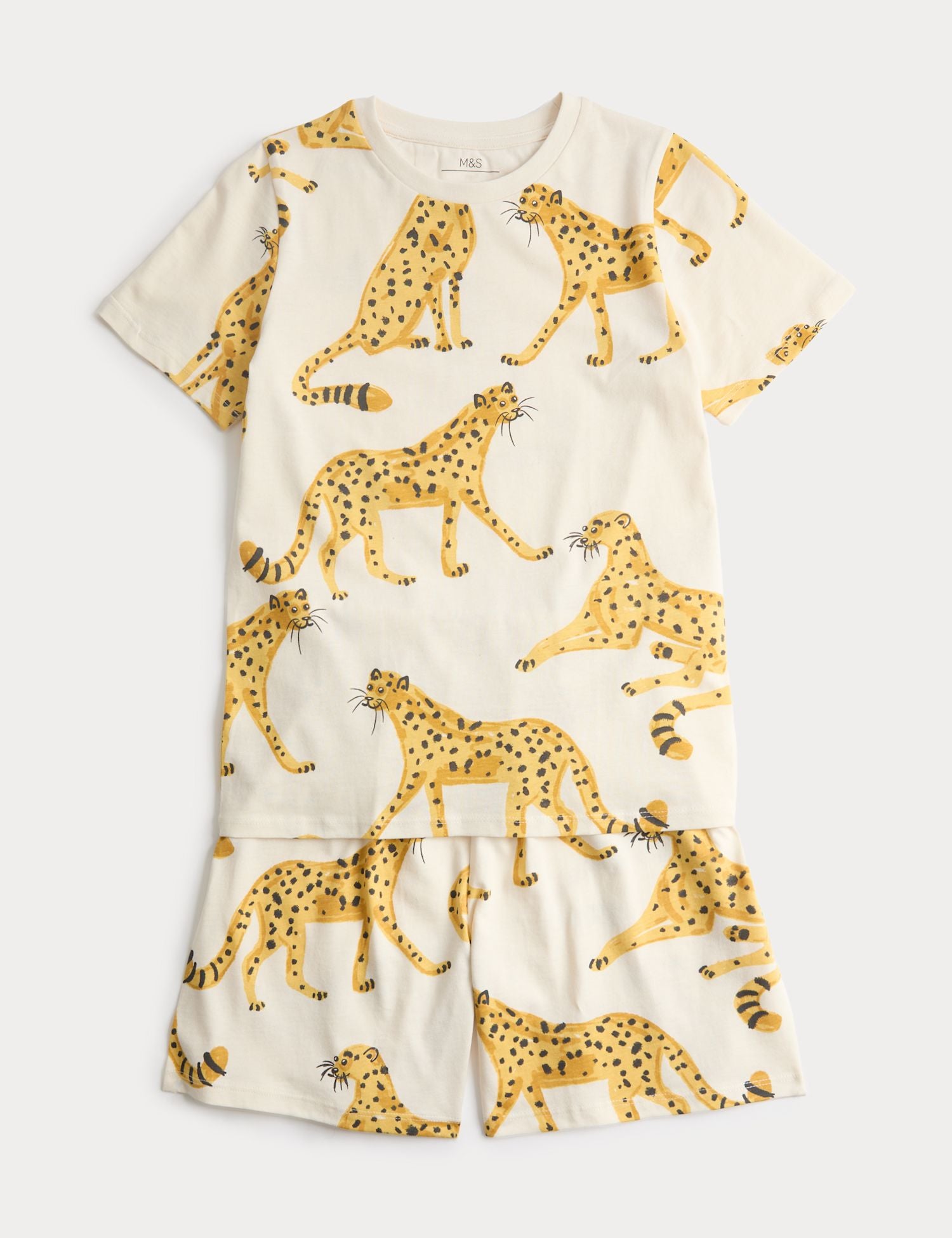 Pure Cotton Leopard Pyjamas (1-16 Yrs)