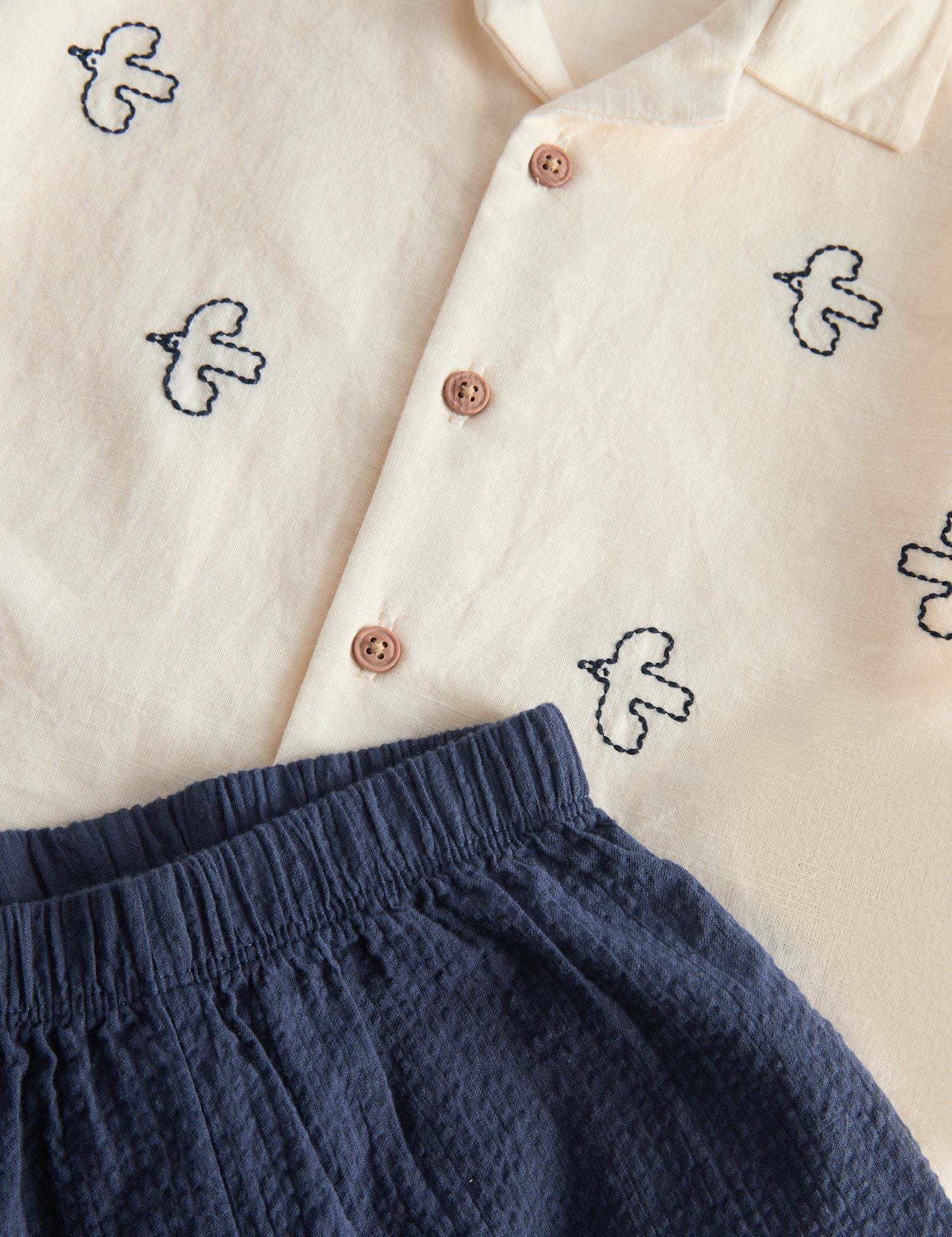 2 Piece Pure Cotton Seagull Outfit (0-5 Yrs)