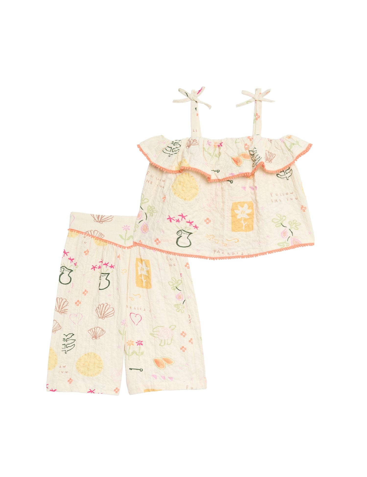 2 Piece Cotton Rich Printed Outfit (0-5 Yrs)