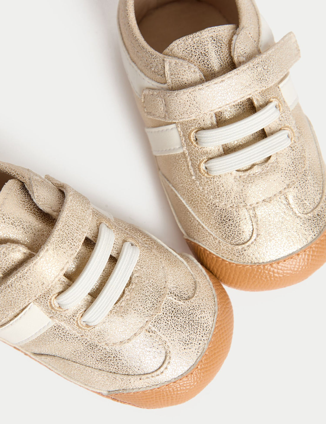 Baby Riptape Pram Shoes (0-18 Mths)