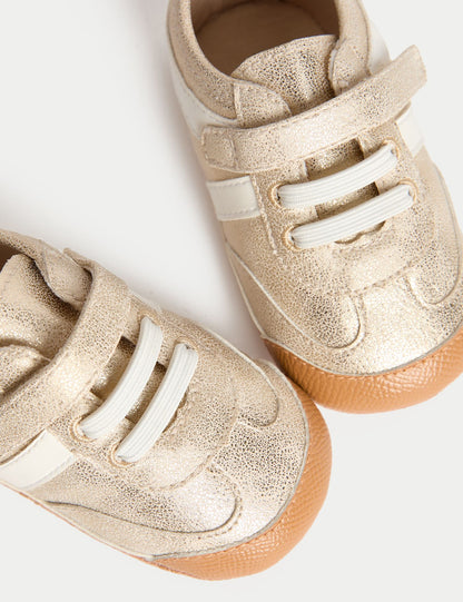 Baby Riptape Pram Shoes (0-18 Mths)
