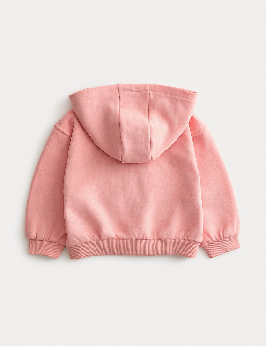 Cotton Rich Pink Zip Hoodie (0-3 Yrs)