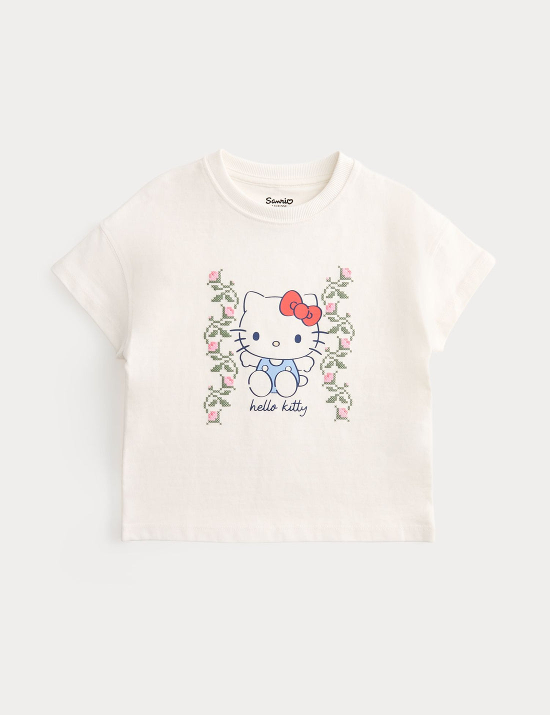 Pure Cotton Hello Kitty™ T-Shirt (2-8 Yrs) - IVORY / 2-3 Years