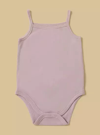 Pack of 3 - Sleeveless Bodysuit with Button Closure