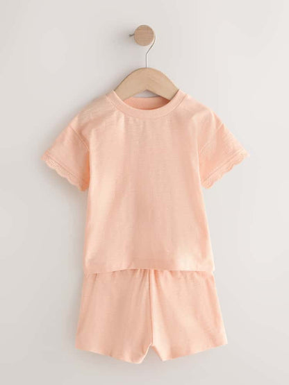 Embroidery Detail Pyjamas 3 Pack (9mths-12yrs)