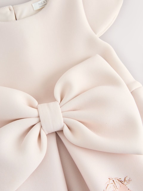 Ballet Pink Scuba Occasion Dress (3mths-7yrs)
