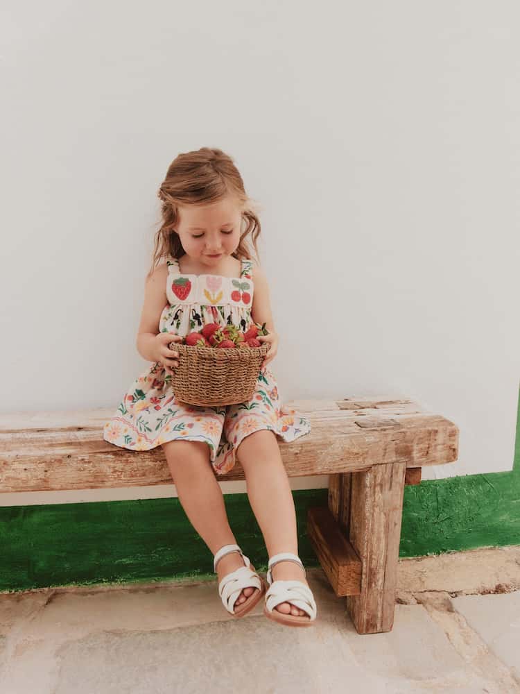 Mirror Print Crochet Trim Textured Dress (3mths-8yrs)