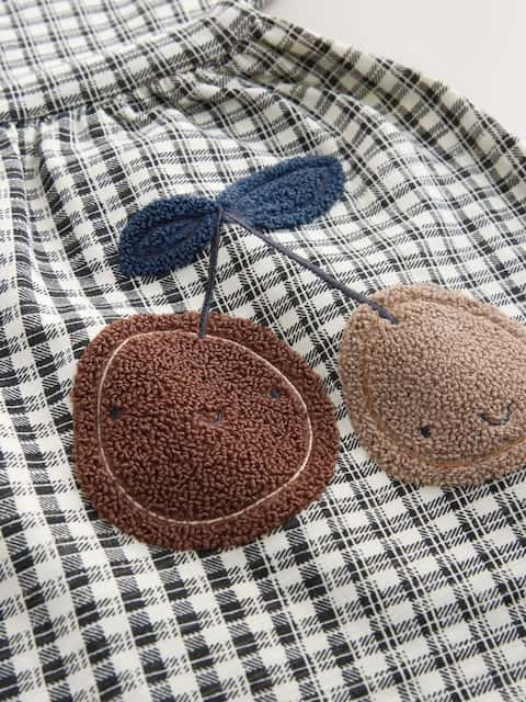 Chocolate Brown Short Sleeve Jersey Dress (3mths-7yrs)