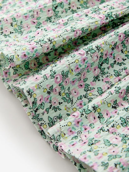 Cath Kidston Green Tennis Ditsy Bow Front Prom Dress (3mths-8yrs)