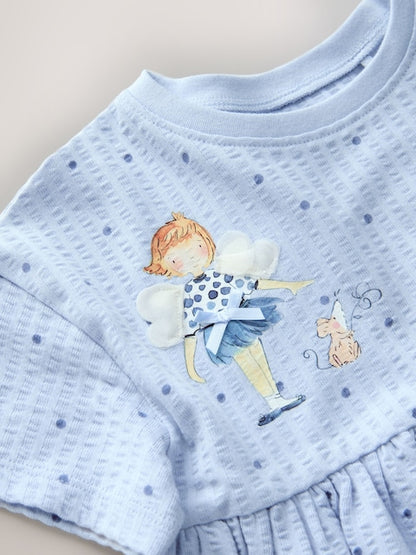 Blue Fairy Jersey Dress (3mths-7yrs)