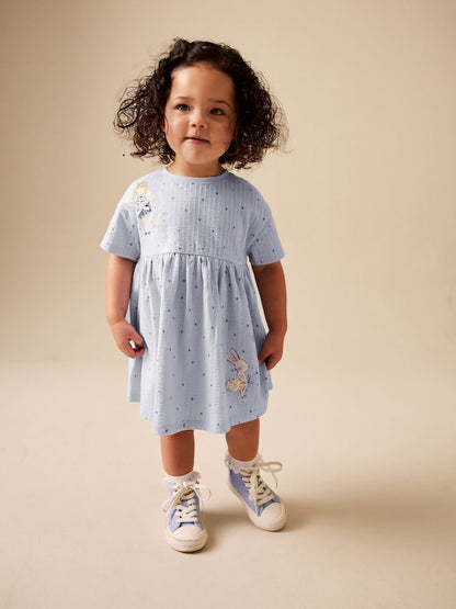 Blue Fairy Jersey Dress (3mths-7yrs)