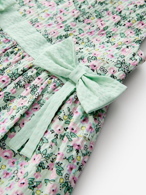 Cath Kidston Green Tennis Ditsy Bow Front Prom Dress (3mths-8yrs)