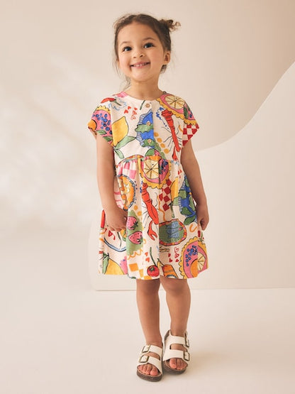 Bright Amalfi Jersey Dress (3mths-7yrs)