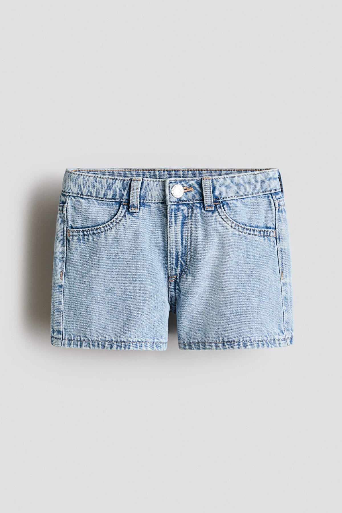 Superstretch denim shorts