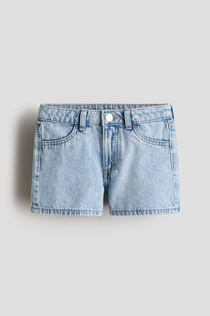 Superstretch denim shorts