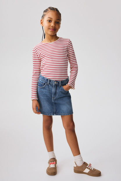 Denim skirt