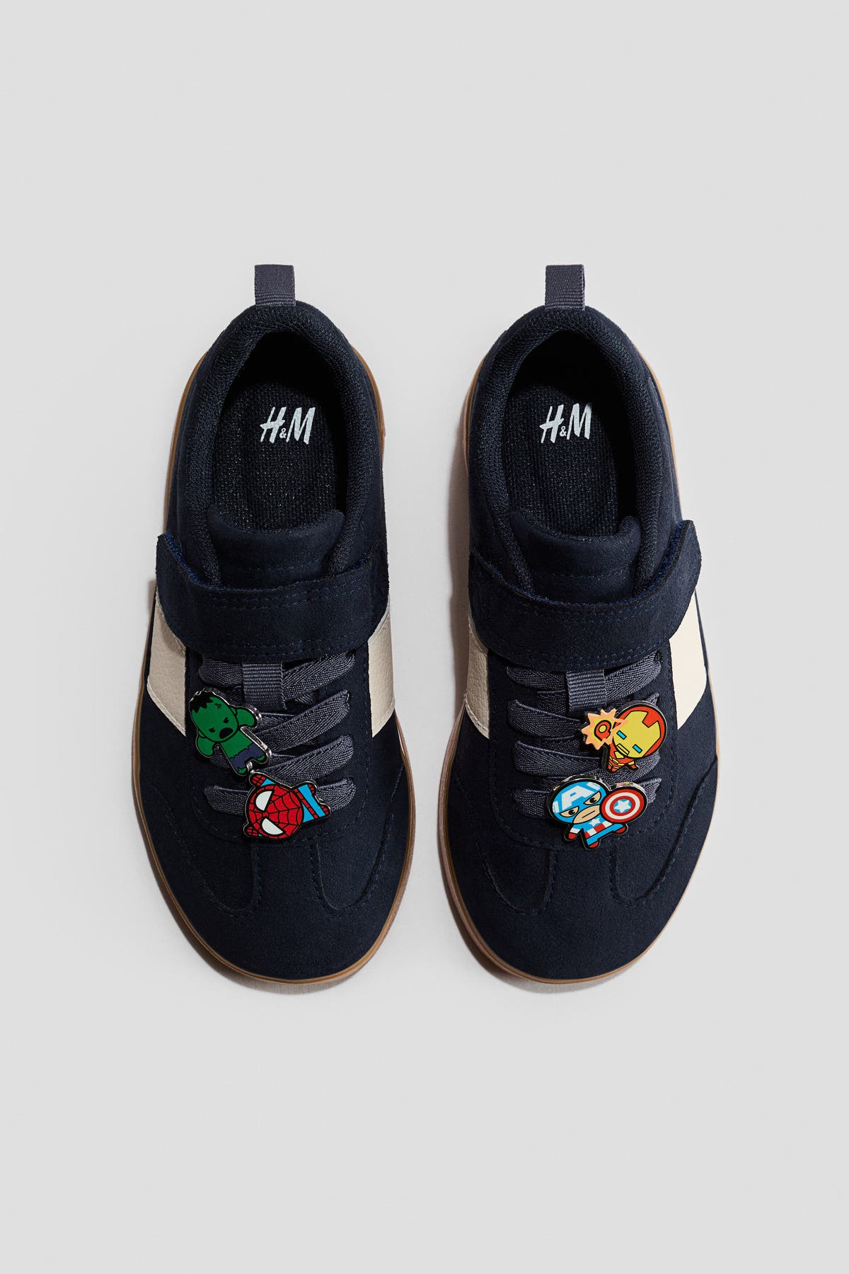 Appliquéd trainers