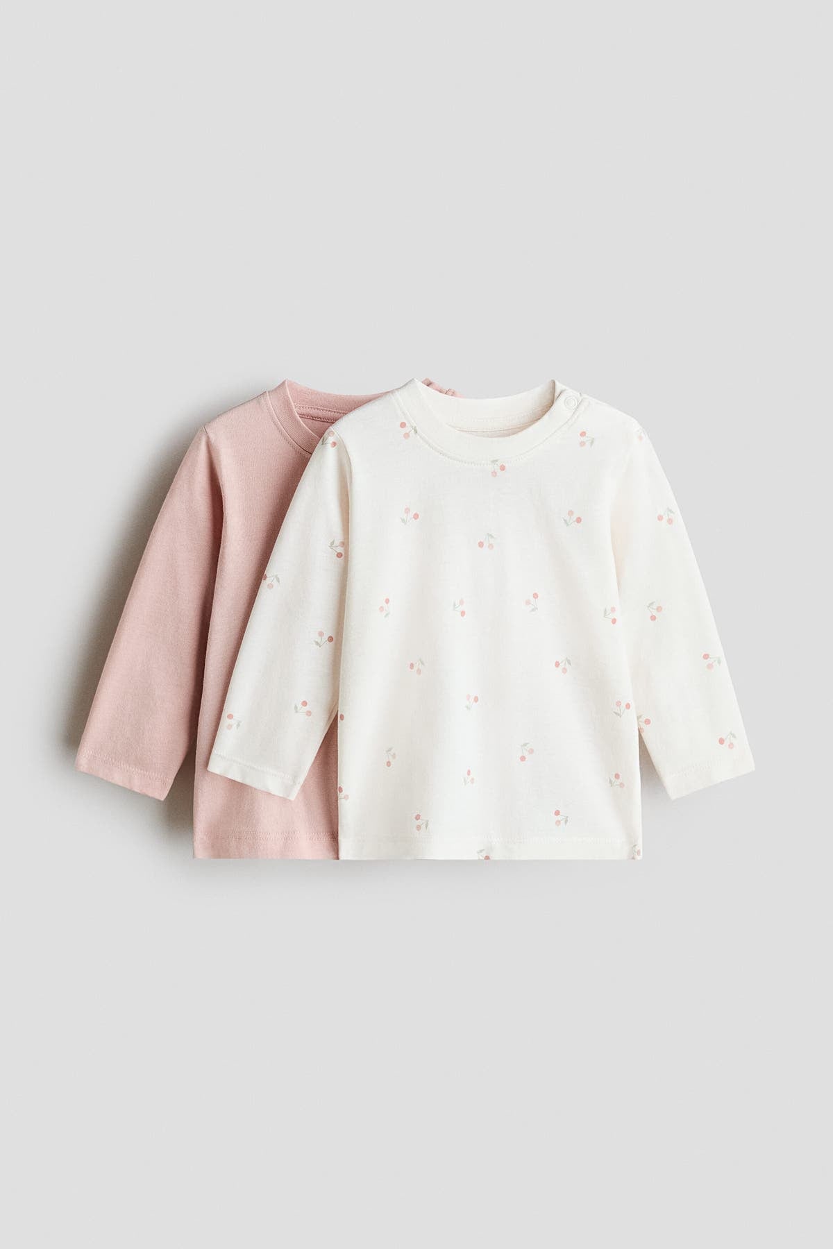 2-pack long-sleeved jersey tops