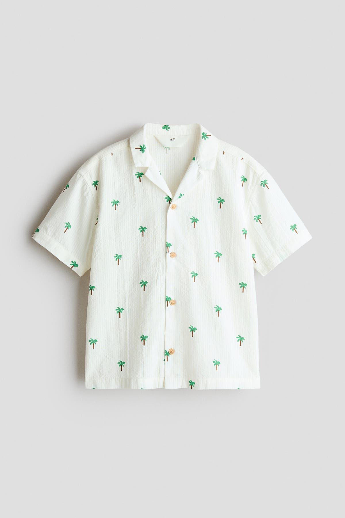 Seersucker resort shirt