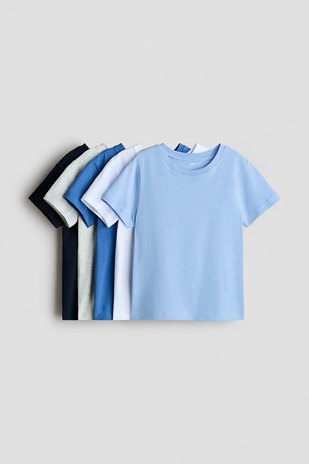 5-pack cotton T-shirts