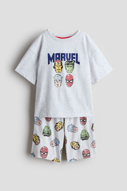 Printed cotton pyjamas
