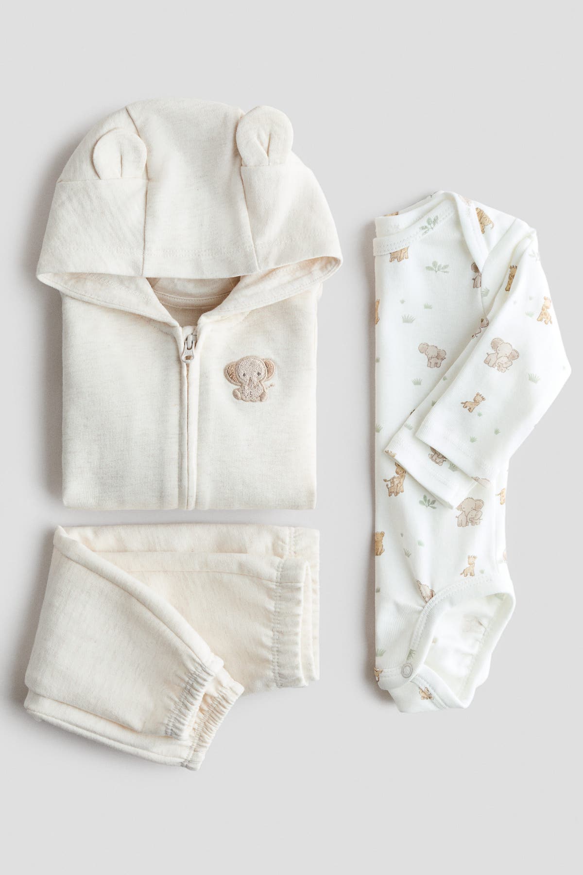 3-piece cotton set