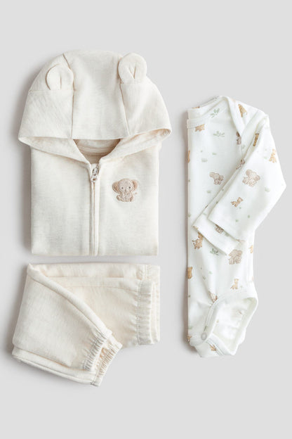 3-piece cotton set