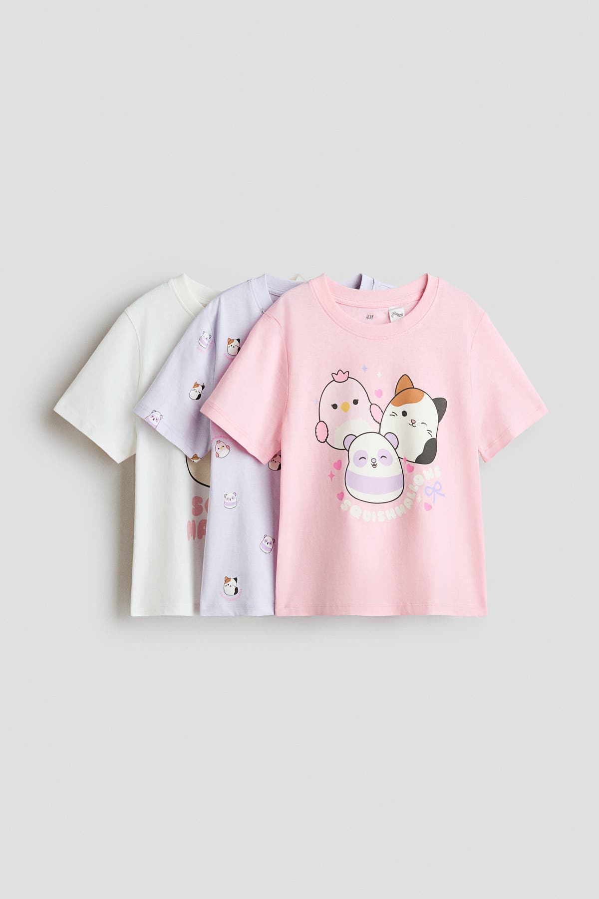 3-pack printed jersey tops