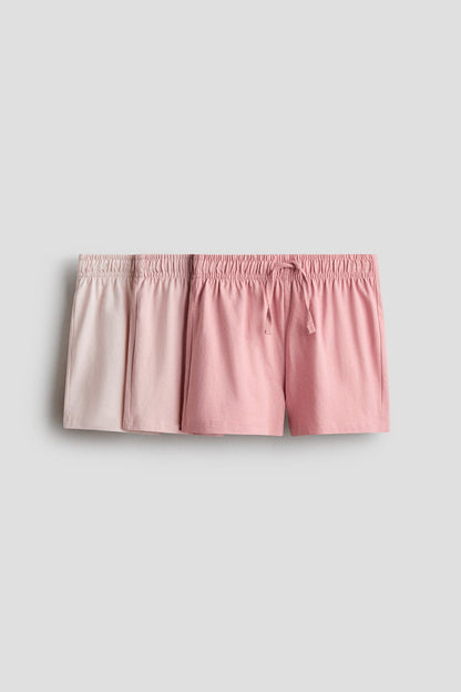 3-pack cotton jersey shorts