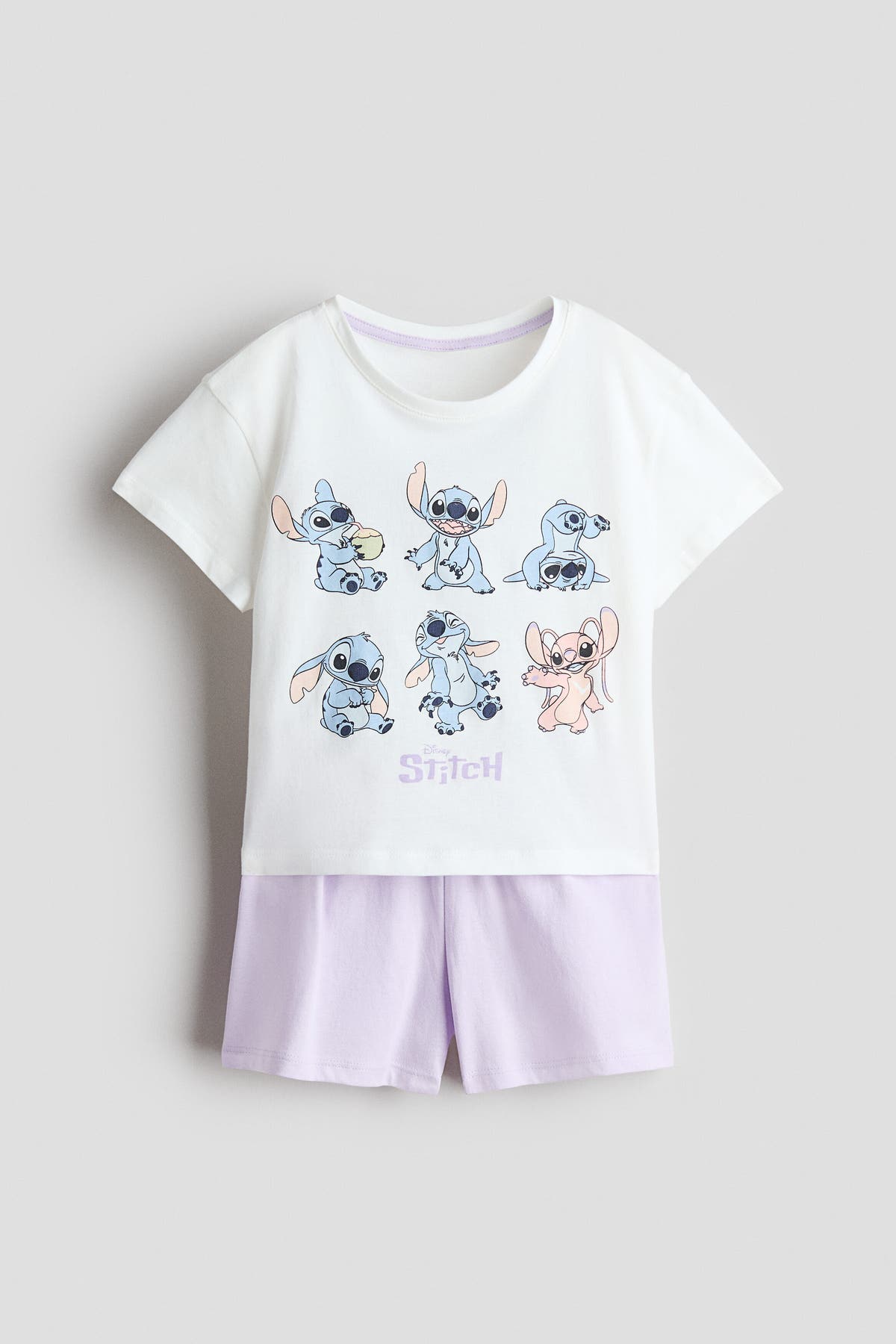 Printed cotton pyjamas